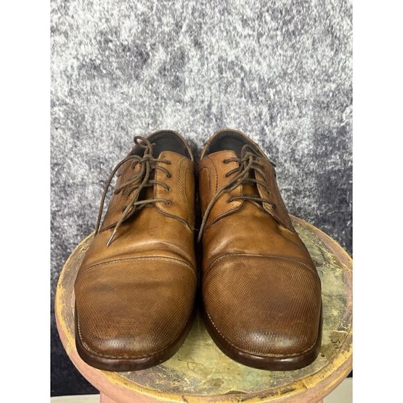 Rockport Shoes Mens 12 DresSports Antique Brown Dress Office Old Money Luxury - Picture 2 of 10